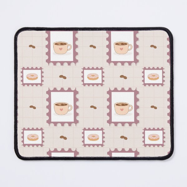 Item preview, Pastel Coffee and Donut Seamless Pattern | Cute Café Kawaii designed and sold by FWLclub.