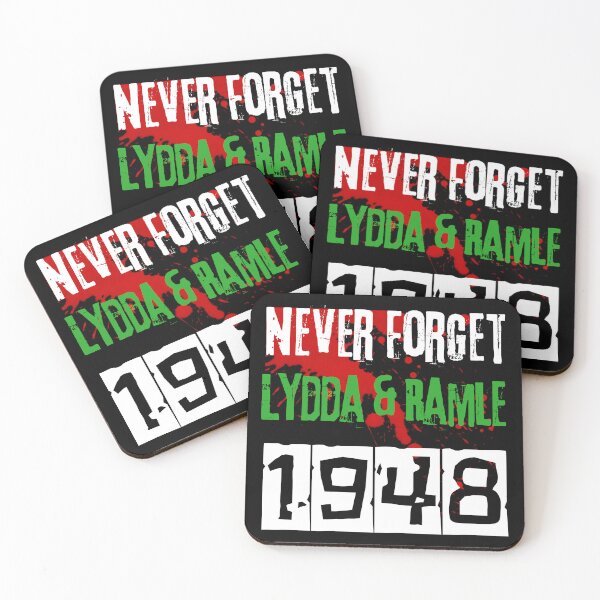 Item preview, Never forget Lydda and Ramle massacre - nakba 1948 designed and sold by Randa Ranmania.