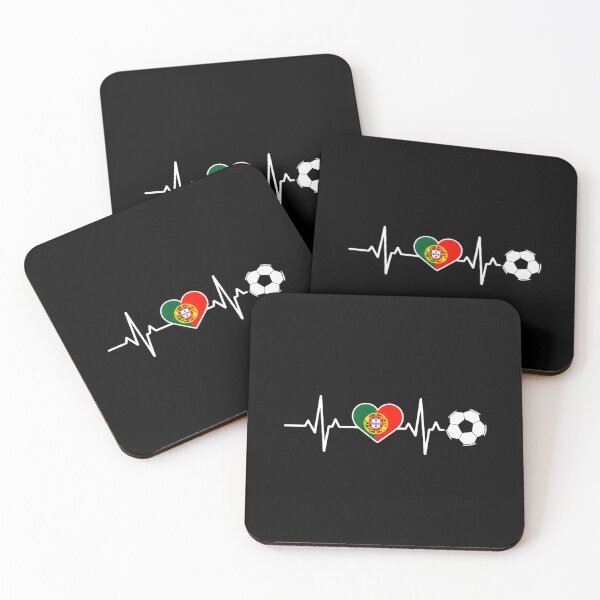 Item preview, Portugal Football Heartbeat | Seleção Das Quinas Soccer Fan designed and sold by dudelinart.