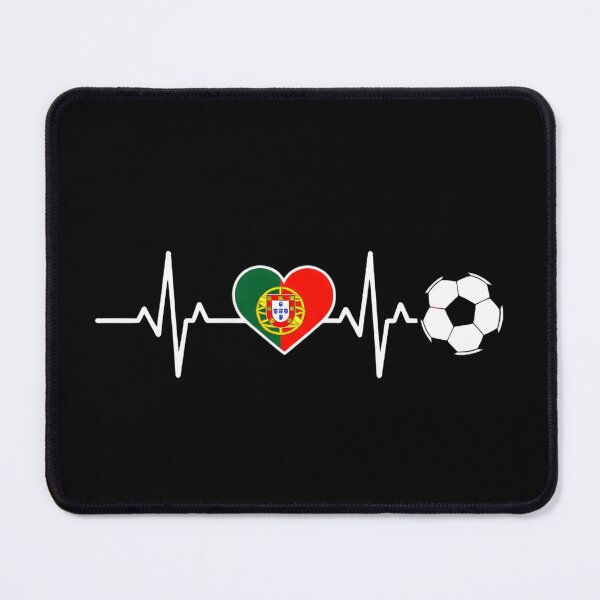 Item preview, Portugal Football Heartbeat | Seleção Das Quinas Soccer Fan designed and sold by dudelinart.