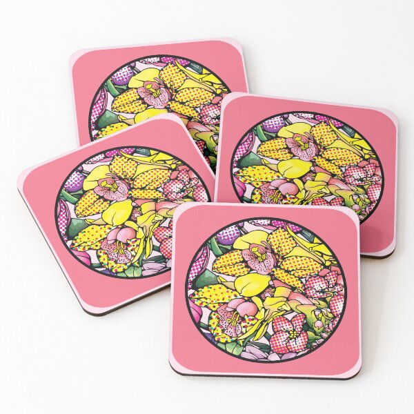 Item preview, Pop and Op Art of Yellow Flowers designed and sold by cremedecolor.