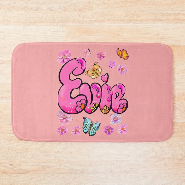 Item preview, Evie name with flowers - purple floral butterfly aesthetic  designed and sold by Artonmytee.