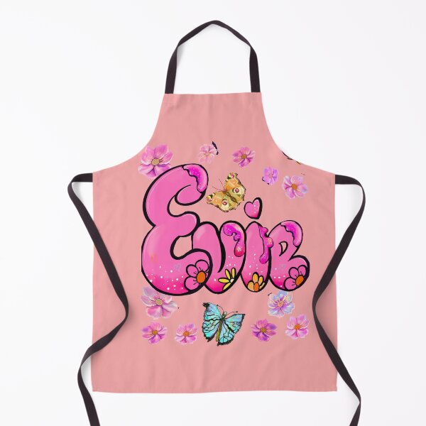 Item preview, Evie name with flowers - purple floral butterfly aesthetic  designed and sold by Artonmytee.