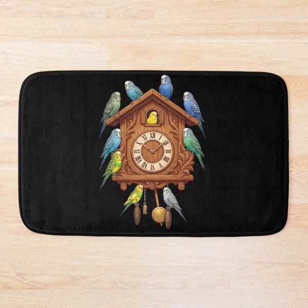 Item preview, Funny Budgerigar Parrot Clock Mom Dad Lover designed and sold by TerryConnells.