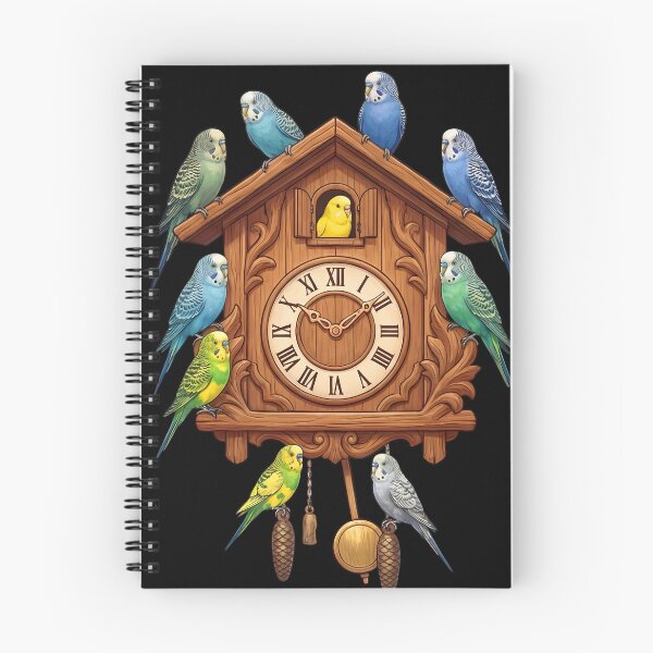 Item preview, Funny Budgerigar Parrot Clock Mom Dad Lover designed and sold by TerryConnells.