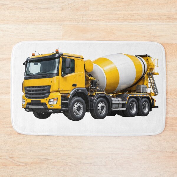 Item preview, Yellow Concrete Mixer Truck Illustration – Construction Vehicle Art designed and sold by Radekku.