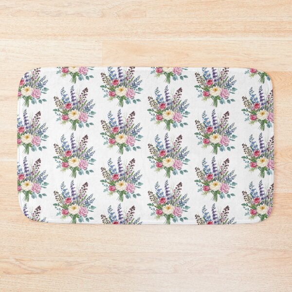 Item preview, Flower bouquet watercolor designed and sold by uunaa.