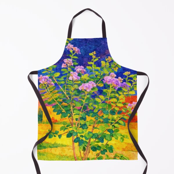 Item preview,  Myrtle Tree Collage – Colorful Botanical Children’s Illustration designed and sold by SWSandraWechner.