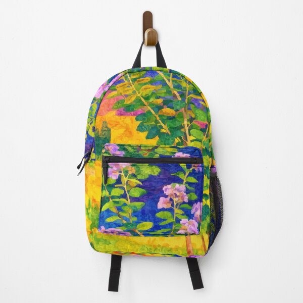 Item preview,  Myrtle Tree Collage – Colorful Botanical Children’s Illustration designed and sold by SWSandraWechner.