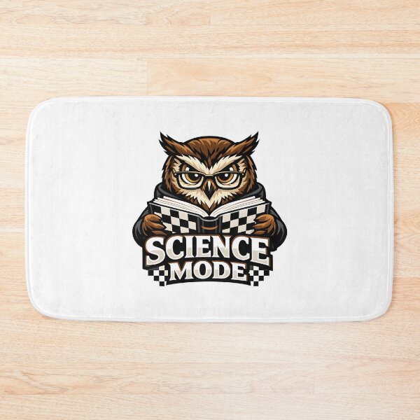 Item preview, Science Mode STEM Student Nerd Study Motivation School Learning Owl Design designed and sold by ClinicalHubs.