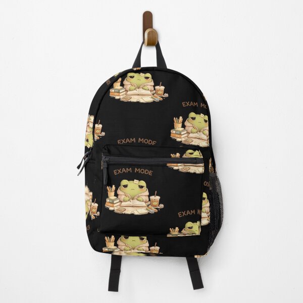 Item preview, Frog Studying Exam Mode | Cute Kawaii Student Aesthetic | Relatable Study Stress Design designed and sold by The Mood Index.