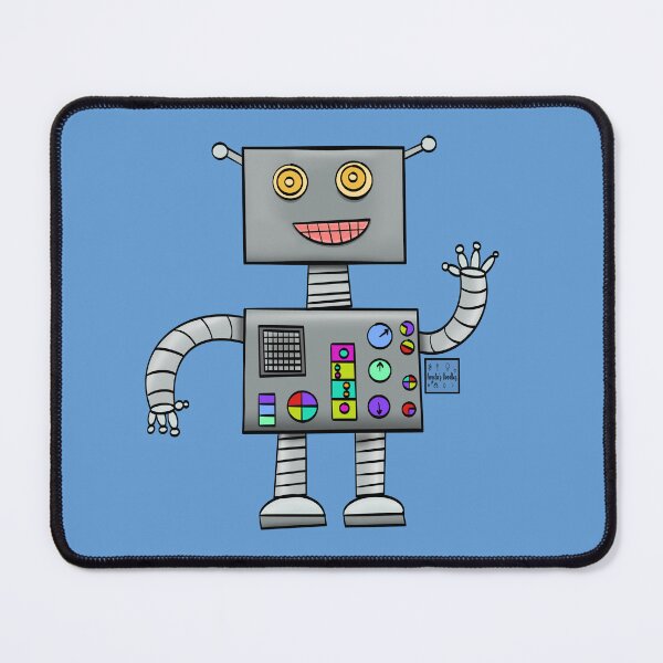 Item preview, Rob the robot designed and sold by Angela’s Doodles.