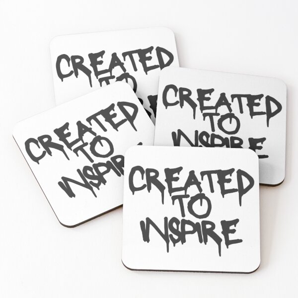 Item preview, Created To Inspire - Street Art Graffiti Typography designed and sold by CsluckDesigns.