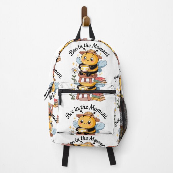 Item preview, Bee in the Moment Cute Bee Design | Cozy Kawaii Bee Tea Lover Gift designed and sold by PurpleJelly.