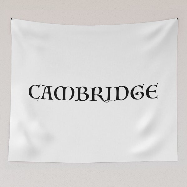 Item preview, Cambridge old medieval style text (Black) designed and sold by STUDIO-72.