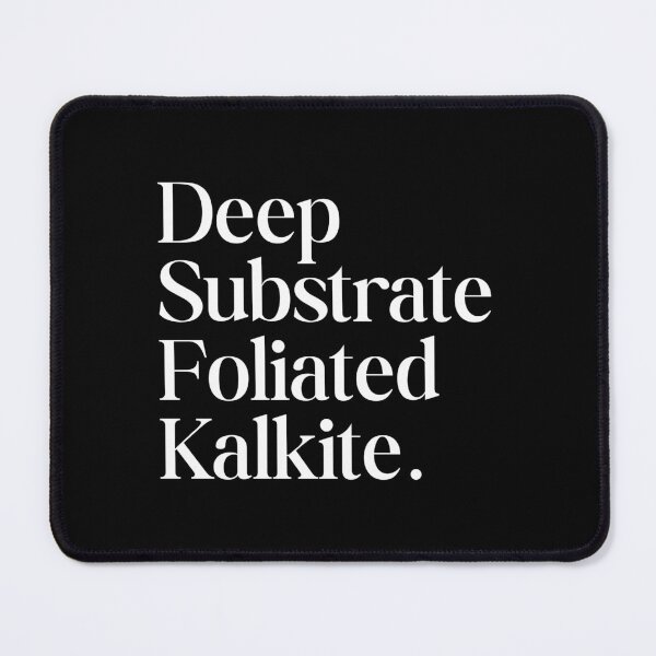 Item preview, DEEP SUBSTRATE FOLIATED KALKITE designed and sold by SWETA HALDER.
