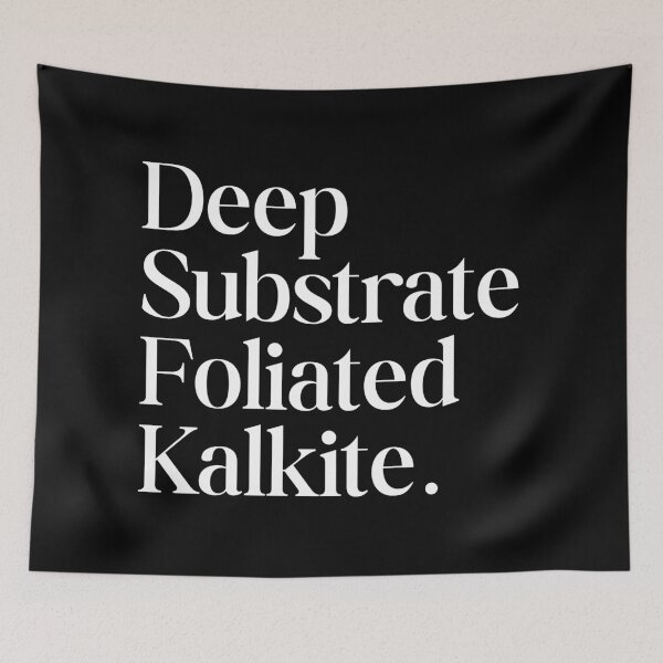 Item preview, DEEP SUBSTRATE FOLIATED KALKITE designed and sold by SWETA HALDER.