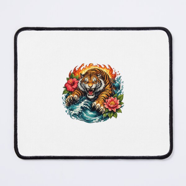 Item preview, Primal Rage – Elemental Tiger Unleashed” designed and sold by NebRx.