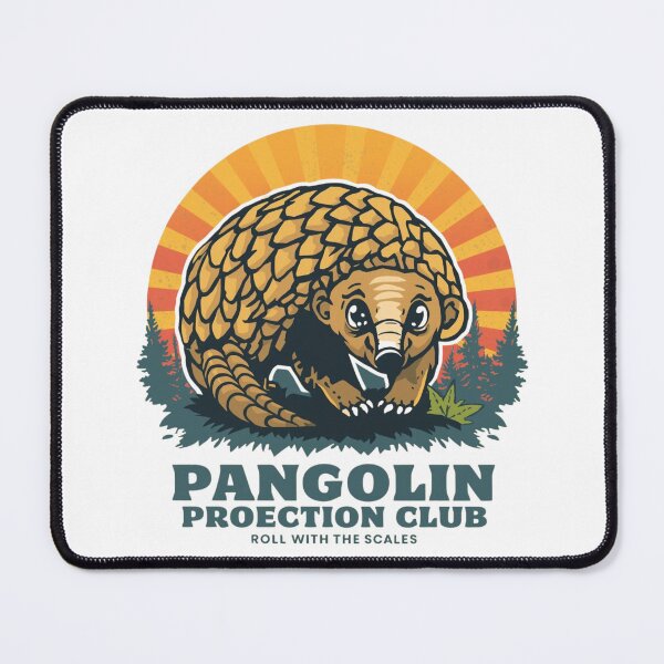Item preview, Pangolin Protection Club – Armor With Heart designed and sold by KapiPrint.