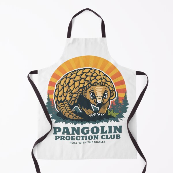 Item preview, Pangolin Protection Club – Armor With Heart designed and sold by KapiPrint.