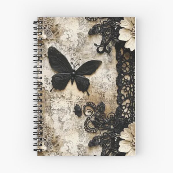Item preview, Vintage Gothic Butterfly Lace Aesthetic designed and sold by GraveyardGlam.