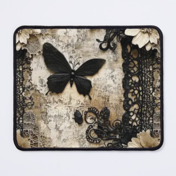 Item preview, Vintage Gothic Butterfly Lace Aesthetic designed and sold by GraveyardGlam.