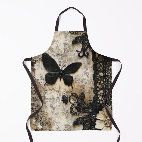 Item preview, Vintage Gothic Butterfly Lace Aesthetic designed and sold by GraveyardGlam.