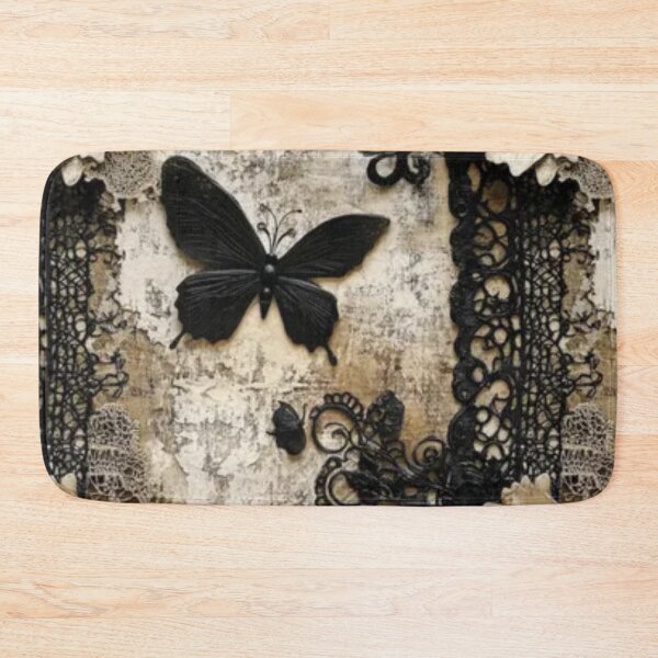 Item preview, Vintage Gothic Butterfly Lace Aesthetic designed and sold by GraveyardGlam.