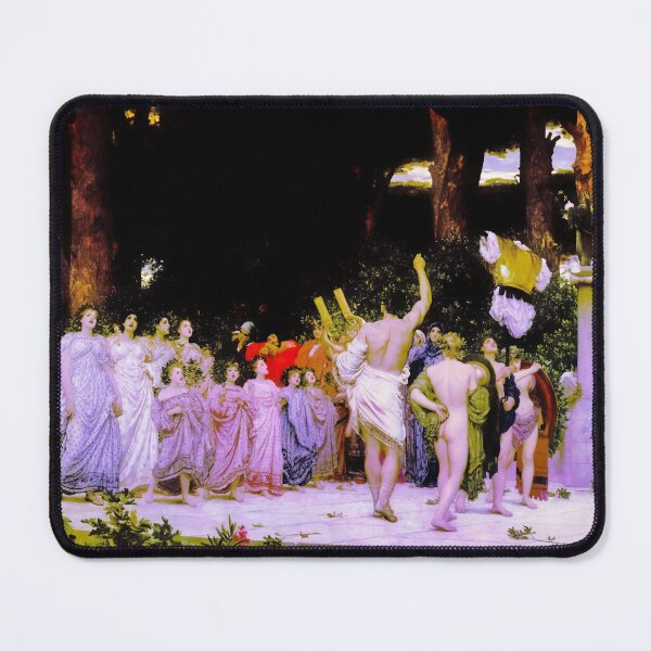 Item preview, Frederic Leighton: The Daphnephoria (1876) - Ancient Greek Procession Art designed and sold by stevepmp.