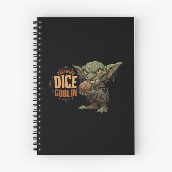 Item preview, Certified Dice Goblin Tabletop Roleplaying D20 Design designed and sold by Fenay Designs.