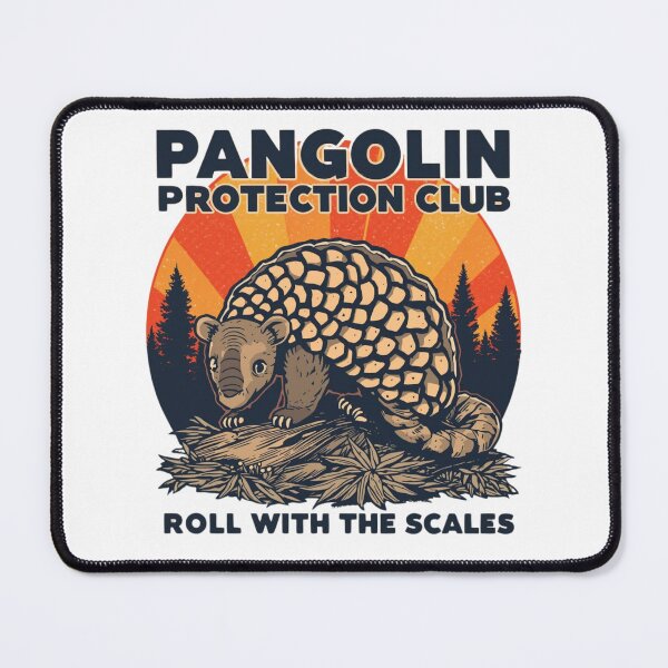 Item preview, Pangolin Protection Club – Armor With Heart designed and sold by KapiPrint.