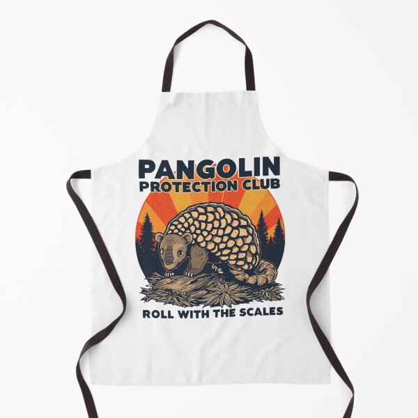 Item preview, Pangolin Protection Club – Armor With Heart designed and sold by KapiPrint.