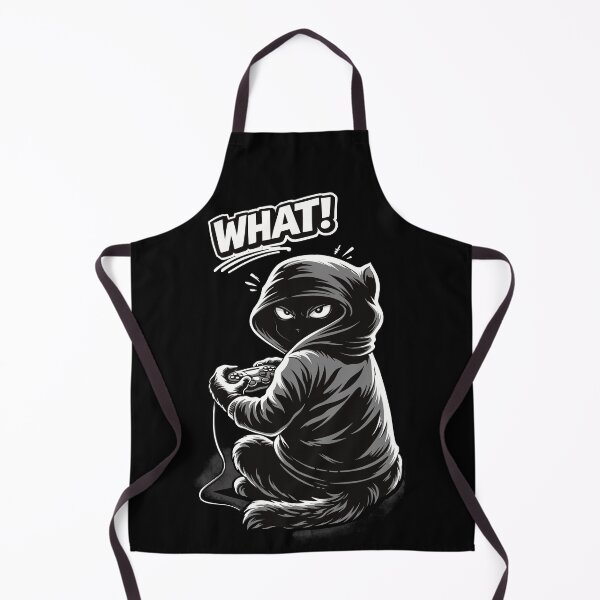 Item preview, What Cat Gamer Funny Gaming Meme Angry Cat Gamer Hoodie Cat Video Game Design designed and sold by MonNoir.