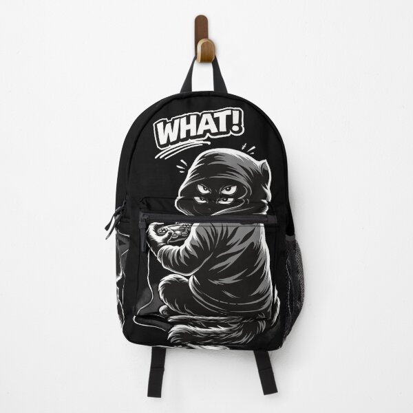 Item preview, What Cat Gamer Funny Gaming Meme Angry Cat Gamer Hoodie Cat Video Game Design designed and sold by MonNoir.
