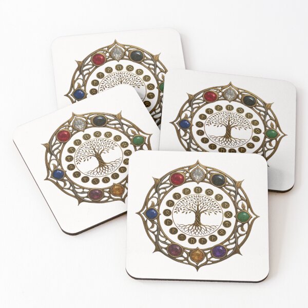 Item preview, Runic Mandala of Luck and Prosperity designed and sold by Atelier RLGS.