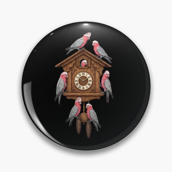 Item preview, Funny Cockatoo Galah Parrot Clock Mom Dad Lover designed and sold by TerryConnells.