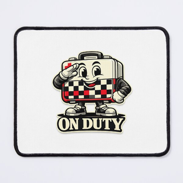 Item preview, EMT On Duty Paramedic First Responder Emergency Medical Funny EMS Design designed and sold by ClinicalHubs.