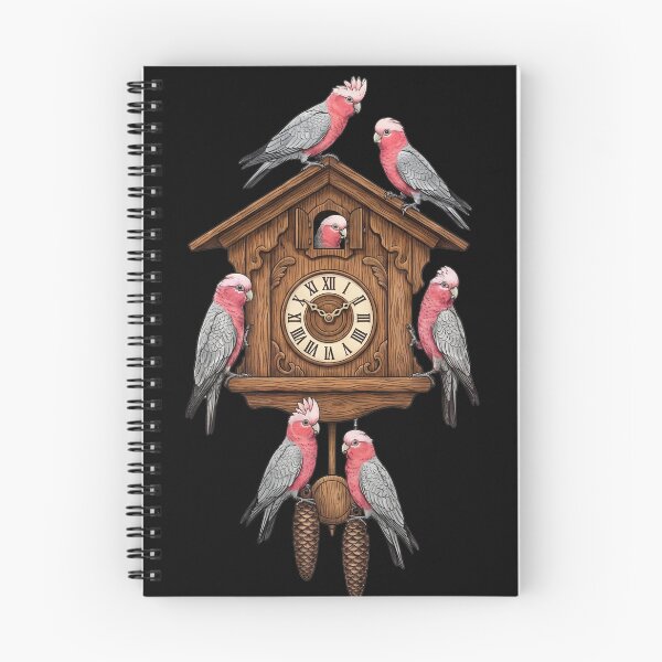 Item preview, Funny Cockatoo Galah Parrot Clock Mom Dad Lover designed and sold by TerryConnells.