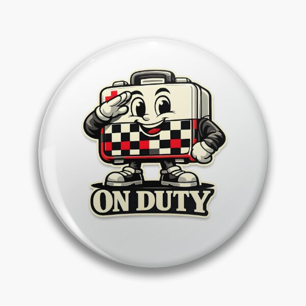 Item preview, EMT On Duty Paramedic First Responder Emergency Medical Funny EMS Design designed and sold by ClinicalHubs.