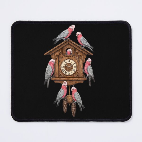 Item preview, Funny Cockatoo Galah Parrot Clock Mom Dad Lover designed and sold by TerryConnells.