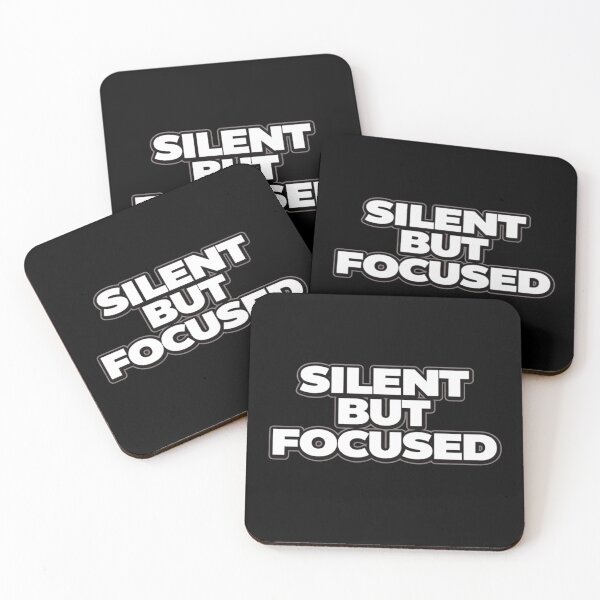 Item preview, Silent But Focused Discipline Mindset Shirt designed and sold by Papier Atelier Art.