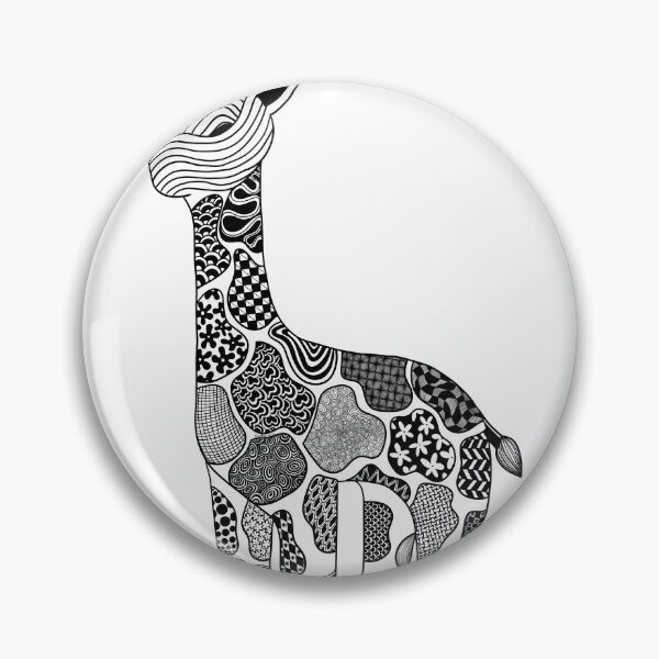 Item preview, Giraffe Zentangled designed and sold by Rajashree-Art.