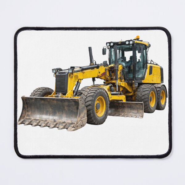 Item preview, Heavy Construction Motor Grader  Roadwork Machinery Illustration designed and sold by Radekku.