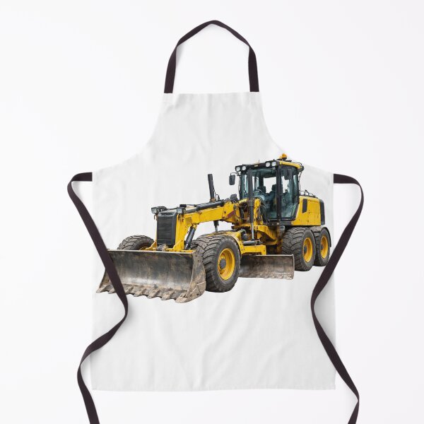 Item preview, Heavy Construction Motor Grader  Roadwork Machinery Illustration designed and sold by Radekku.