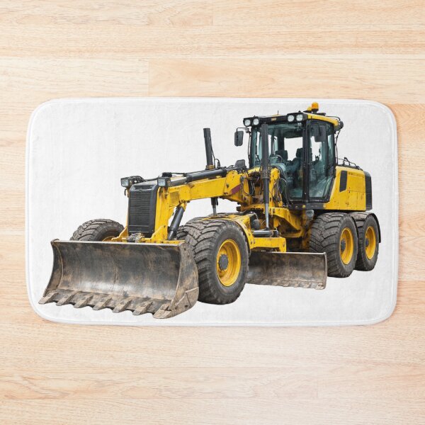 Item preview, Heavy Construction Motor Grader  Roadwork Machinery Illustration designed and sold by Radekku.