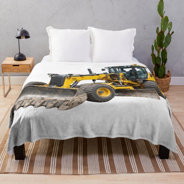 Item preview, Heavy Construction Motor Grader  Roadwork Machinery Illustration designed and sold by Radekku.