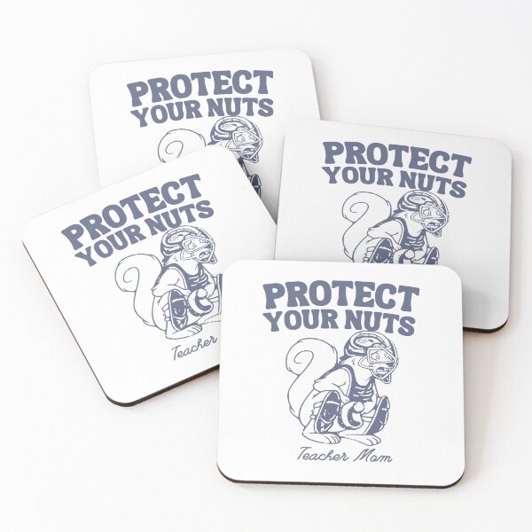 Item preview, Protect Your Nuts Funny Baseball Squirrel designed and sold by MotivaChic.