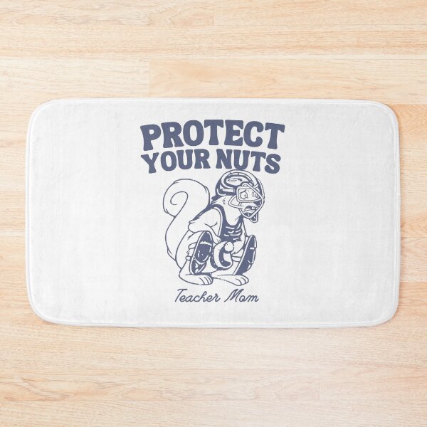 Item preview, Protect Your Nuts Funny Baseball Squirrel designed and sold by MotivaChic.