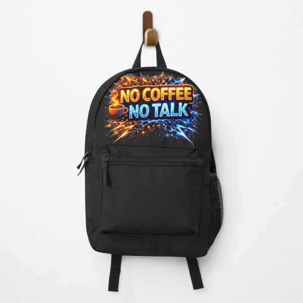 Item preview, NO COFFEE NO TALK designed and sold by Nika Art Studio.