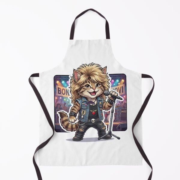 Item preview, Bon Jovi Tribute Cat Singer on Stage designed and sold by henryavincnt.